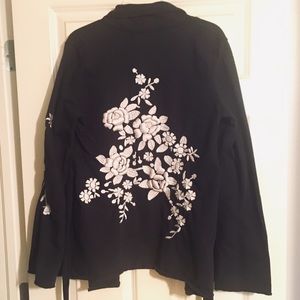 Lucky Brand Embroidered Jacket